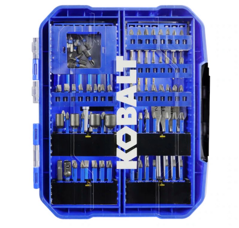 kobalt impact driver bit set piece in the impact driver bits...
