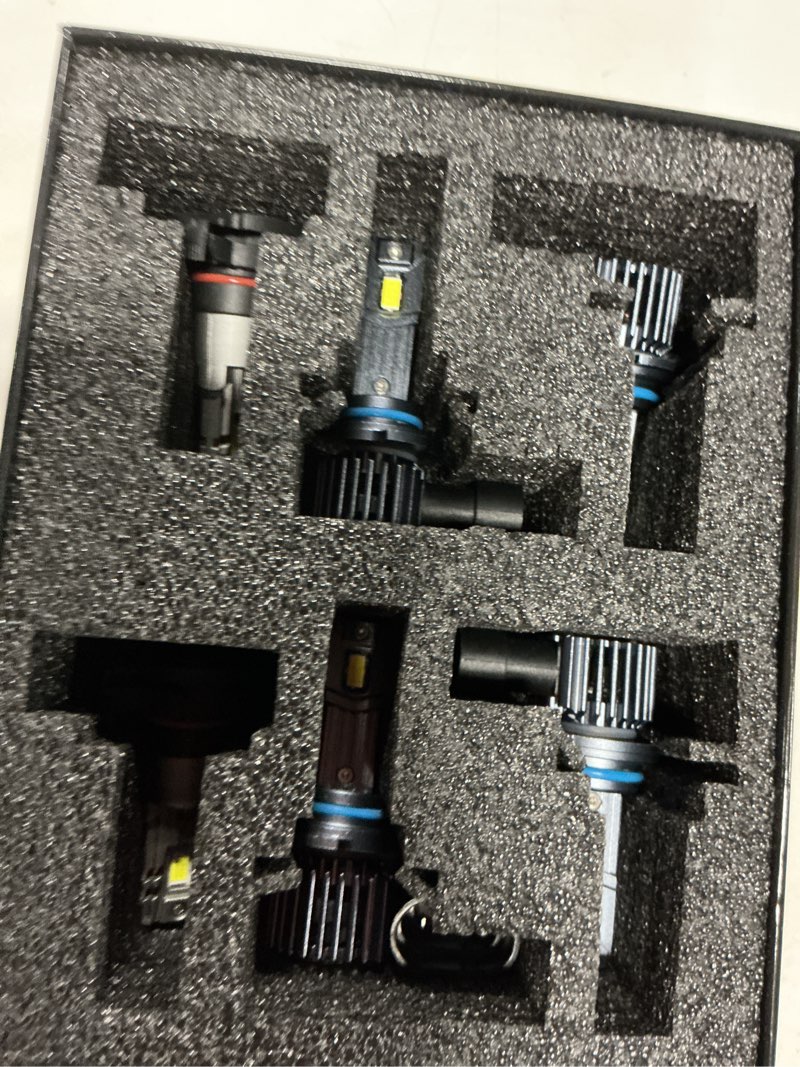 Condition photo showing New/Like New for lights bulbs for 2003 2004 2005 2006 chevy silverado 1500 2500hd 3500,9005 high beam 9006 low beam and 9145 fog lights set, plug and play - 6 pack 6 pcs for chevy silverado?2003-2006?