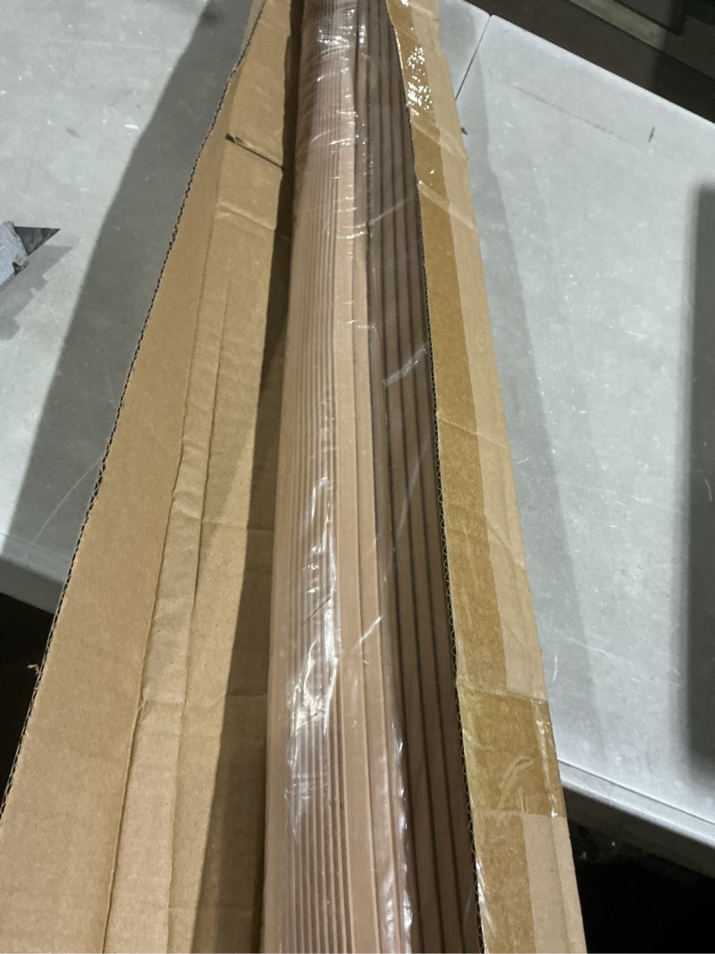 Condition photo showing Good Condition for 10 pack rubber stair nosing - 3.3ft stair anti-slip adhesive strip, made of wear-resistant rubber, mute, easy to install - indoor/outdoor (10, light brown, 3.3ft) light brown 3.3ft