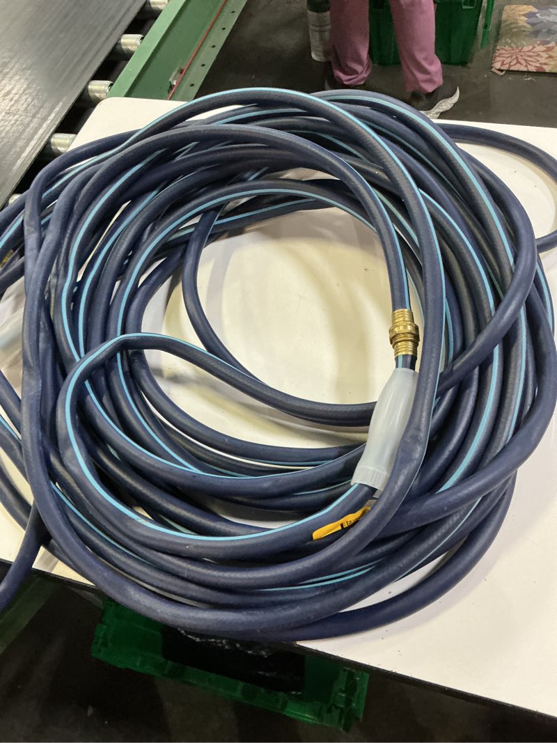 Condition photo showing As Is for 2 packproject source 5/8-in x medium -duty vinyl blue hose