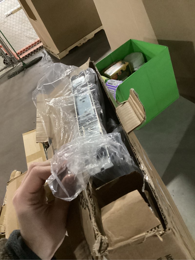 Condition photo showing New/Like New for Insputer Dual Pull Out Trash Can Under Cabinet with Soft-Close Slides, Heavy Duty Under Sink Trash Can Kit for Kitchen Sink, Laundry, Garbage Can Not Included, Requires 17" W X 24" D Cabinets Double Silver