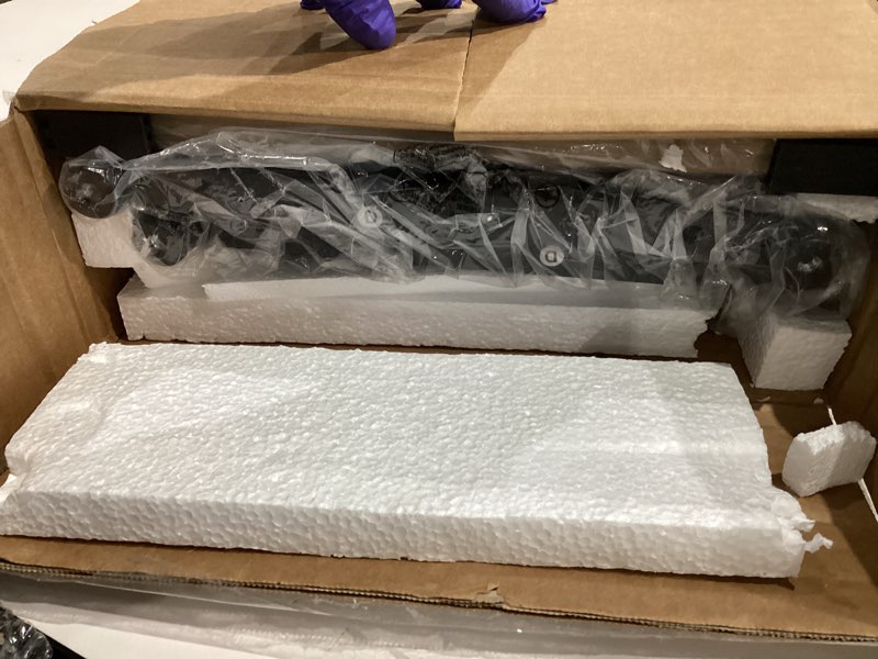 Condition photo showing Good Condition for VASAGLE Side Table, Small End Table, Tall Nightstand for Living Room, Bedroom, Office, Bathroom, Camel Brown and Classic Black ULET273B50 Camel Brown + Classic Black