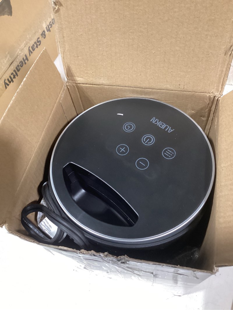 Condition photo showing Good Condition for Space Heater, AUBKN Small Portable Electric Heaters for Indoor Use with Thermostat and Remote,12H Timer, 5 Mode, 1500W PTC Ceramic Fast Safety Heat for Office Bedroom Home