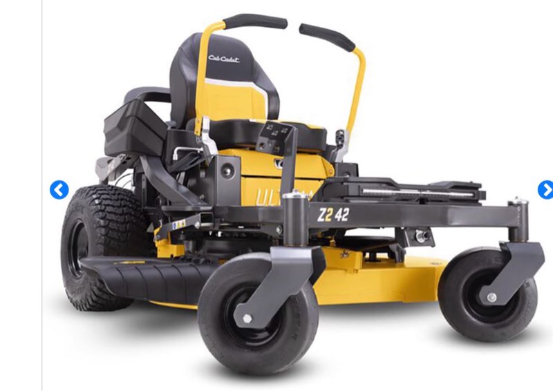 Cub Cadet Z2 42in. Zero Turn Mower!