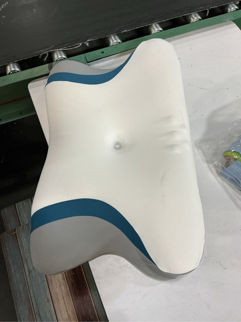 Condition photo showing Good Condition for cervical neck pillow for pain relief - ergonomic side sleeper for sleeping, cooling memory foam pillows for neck support, contour orthopedic bed pillow for back stomach sleepers