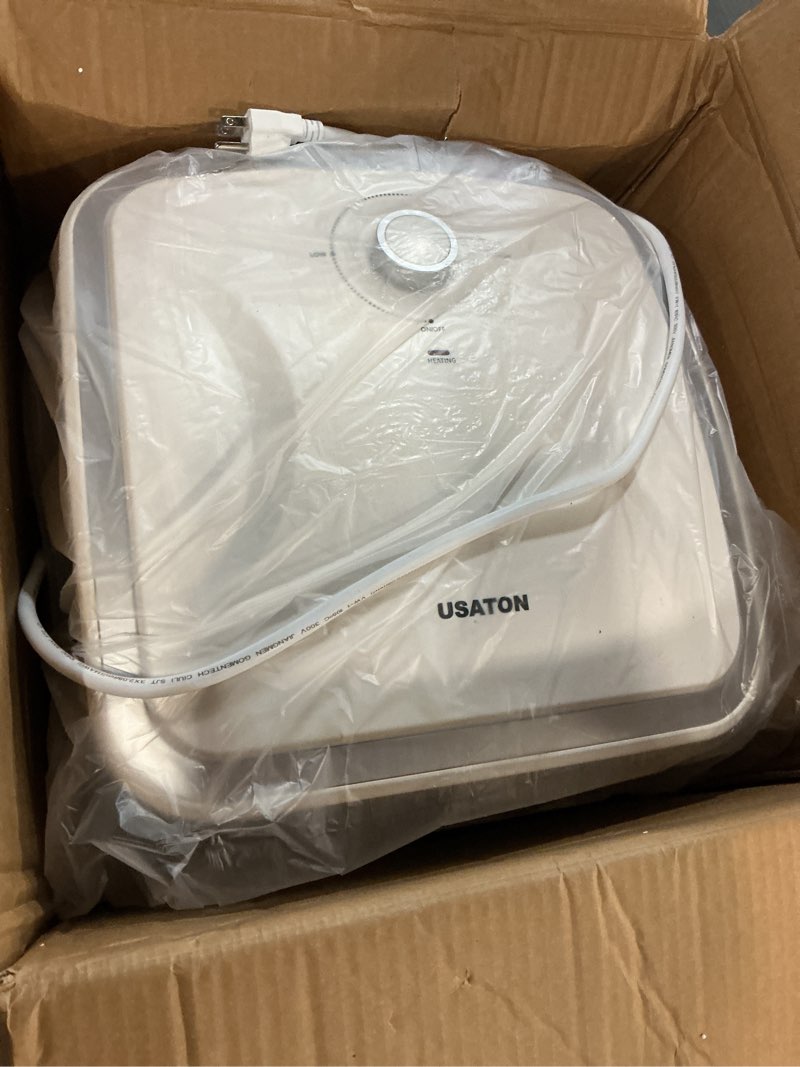 Condition photo showing Good Condition for 4 gallon hot water heater electric - compact under sink portable mini small tank hot water with led display for rv camper kitchen food truck, 110v/120 volt, 1440w, wall or floor mounted