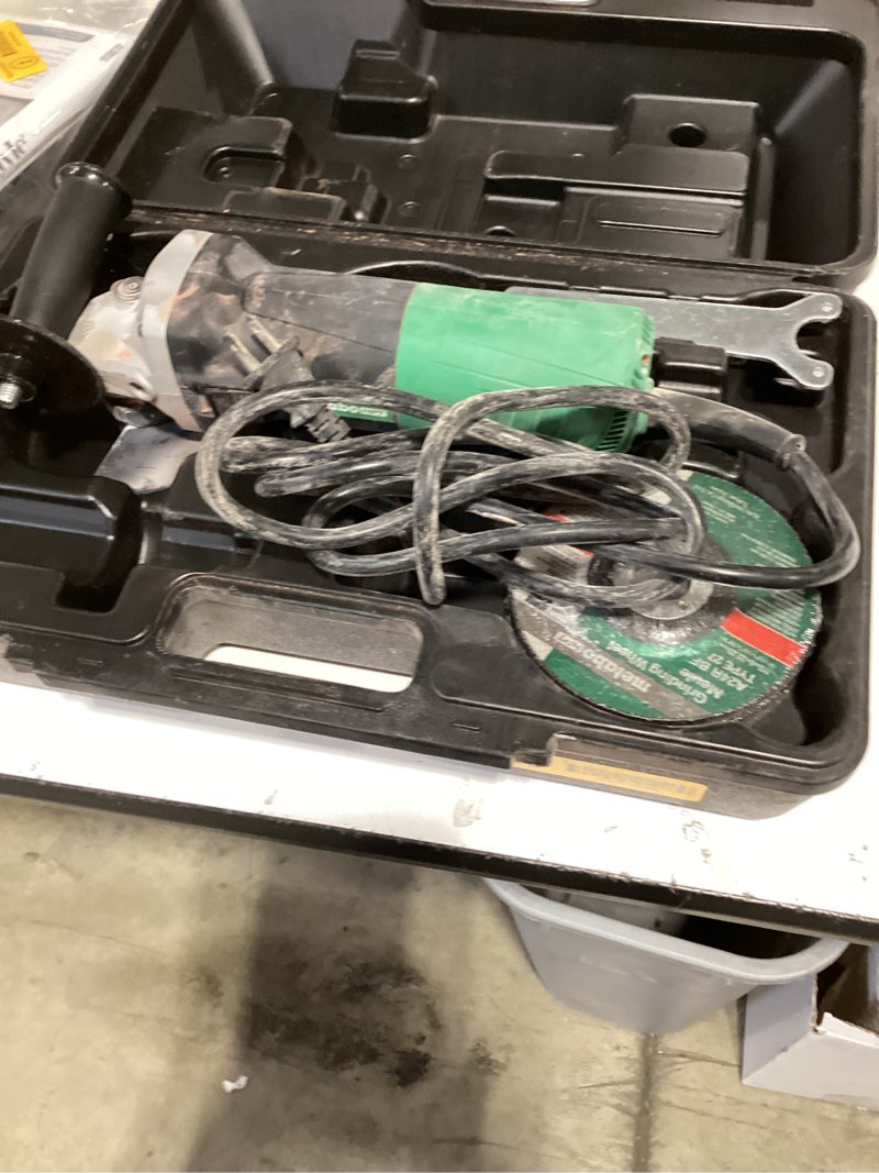 metabo hpt 4.5-in 6.2-amp sliding switch angle grinder