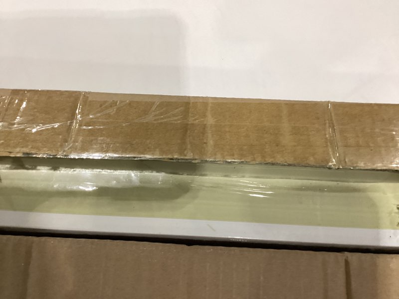 Condition photo showing Good Condition for 10 pcs 39.4 x 3.5 inch wall baseboard molding trim pvc skirting board wall base accent cove base easy diy installation for room office, installed with glue not include (classic style, white) white 39.4 x 3.5 inch classic style
