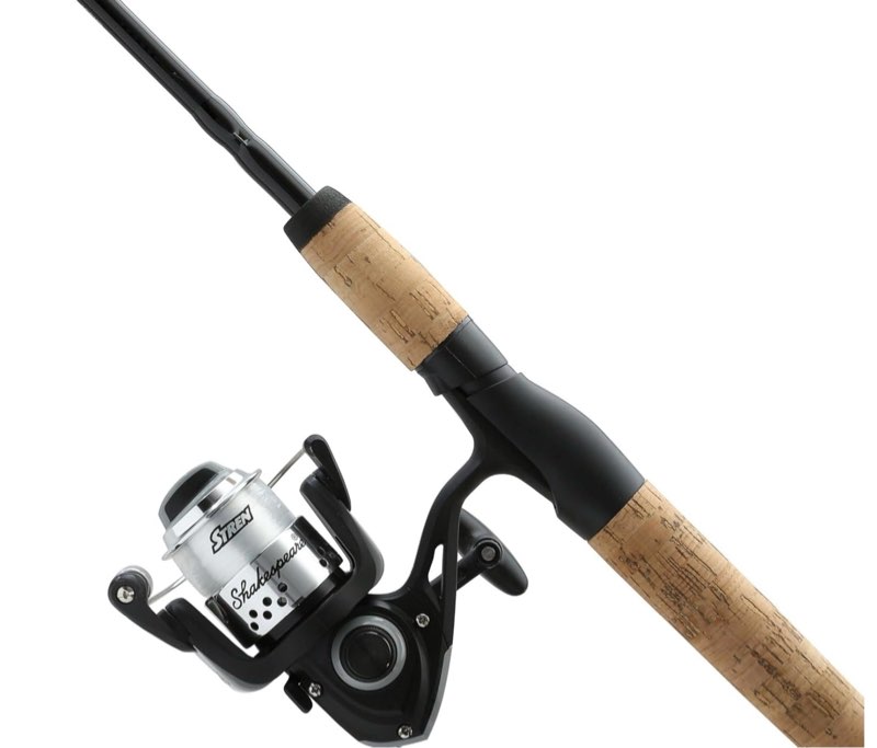 shakespeare cirrus spinning fishing rod and reel combo
