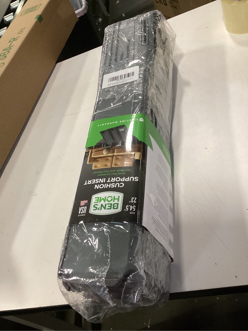 Condition photo showing Good Condition for BEN'SHOME® Heavy Duty Loveseat Cushion Support Board – Instantly Repair Sagging Small Sofa Seat | 23" x 48"-54.5" | .5" Furniture Grade Wood Under Cushions, Anti-Slip, Extend Sofas & Couches Life 48"-54.5" x 23" | Loveseat