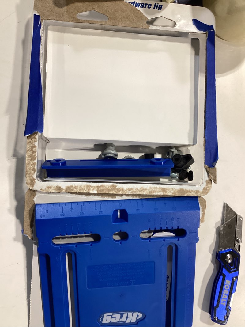 Condition photo showing Good Condition for kreg khi-pull cabinet hardware jig