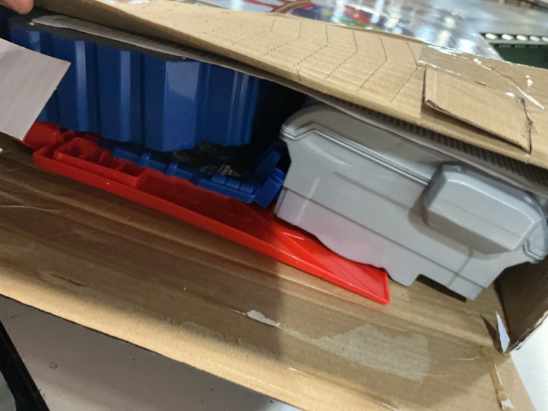 Condition photo showing Good Condition for Monster Jam, Mini Launchers Set, Includes Monster Mutt and Earth Shaker 1:87 Scale Die-Cast Monster Trucks, Kids Toys for Boys Ages 3 4 5 6+ Supercharge Speedway Playset