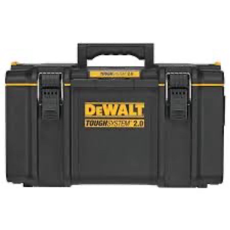 DEWALT TOUGHSYSTEM 2.0, Large Tool Box, 22 in, 110 lbs. Capacity (DWST08300)