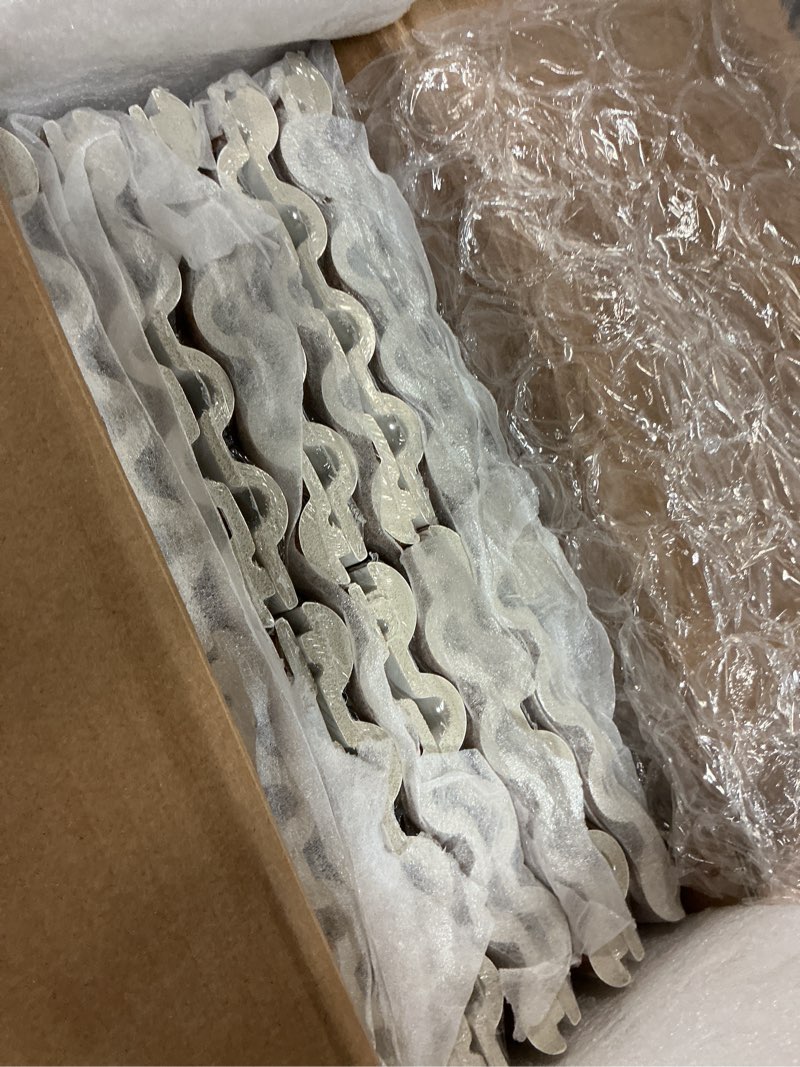 Condition photo showing Good Condition for art3d wainscoting panels, beaded polystyrene wall board for interior wall décor, 79.3“ wide x 40.7 high, covers 22.38 sq.ft, teak