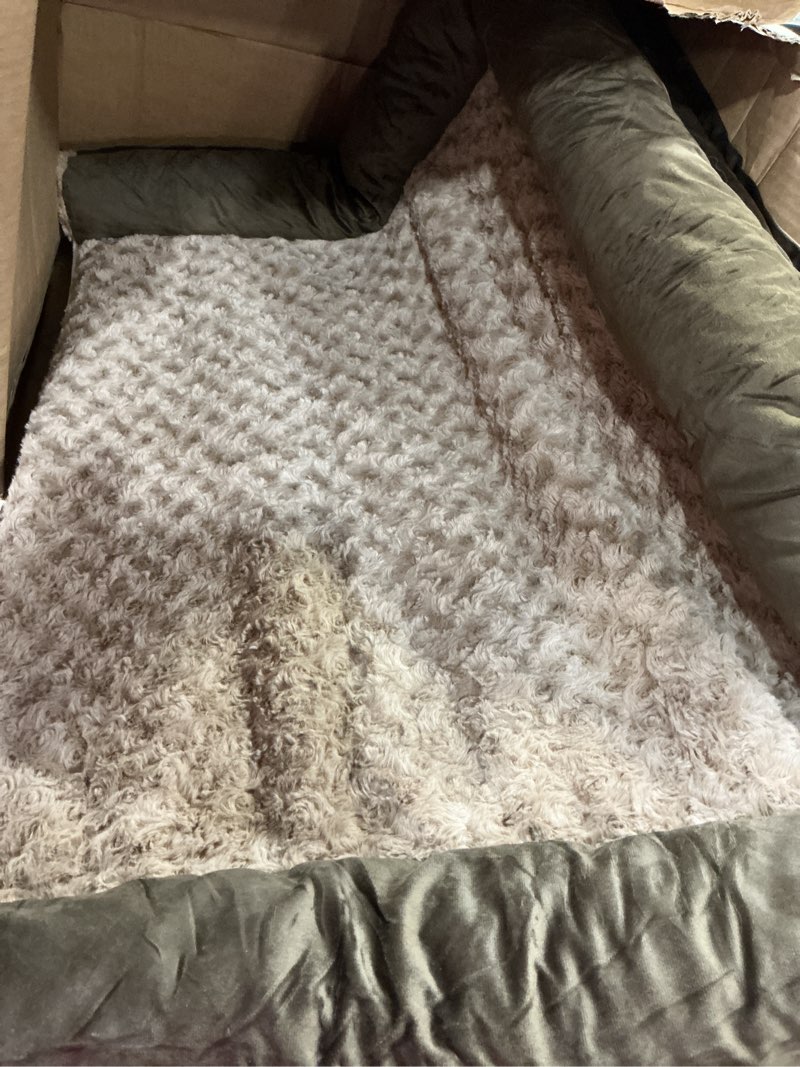 Condition photo showing Good Condition for BFPETHOME Dog Beds for Large Dogs, Orthopedic Dog Bed for Medium Large Dogs,Big Waterproof Couch Pet Bed with Removable Washable Cover 54"L x 36"W x 7"Th Brown