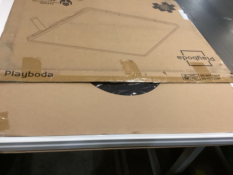 Condition photo showing New/Like New for 1000-Piece Tilting Puzzle Board (30"x22") with 4 Color Drawers and Protective Mat, Adjustable Puzzle Table with Built-in Stand, Ideal Puzzle Gift for Adults