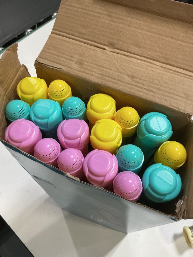 Condition photo showing New/Like New for 18packs creativity fireworks water gun,sprays water in a firework-like pattern, squirt gun for kids, bulk samll water blaster summer pool, backyard, beach water game outdoor toys 18bundles
