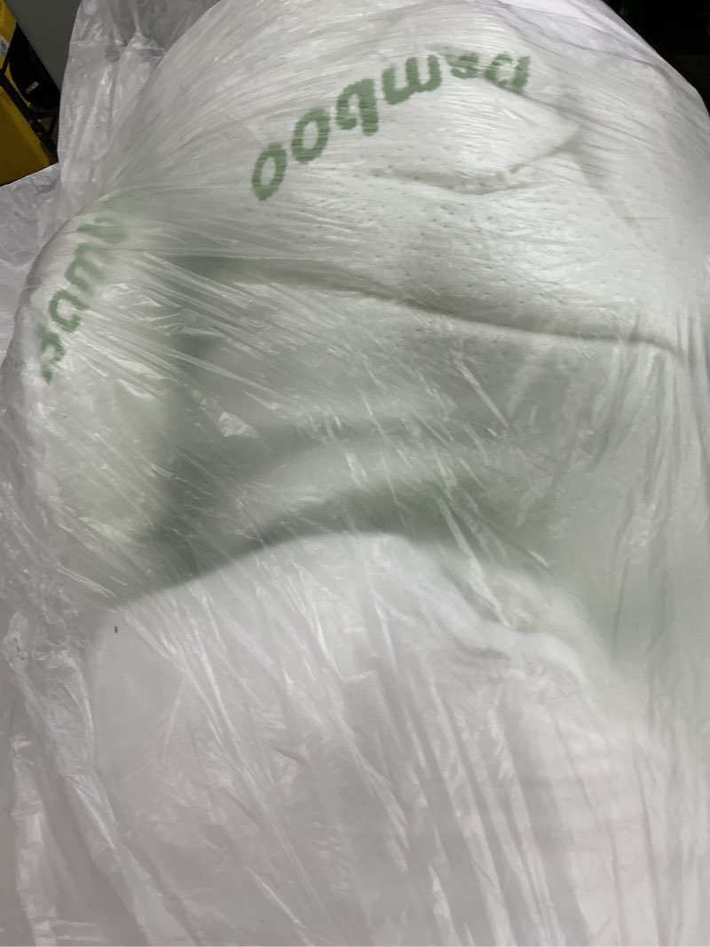 Condition photo showing Good Condition for Ultra Soft Queen Size Mattress Topper - Viscose Made from Bamboo Pillow Top Mattress Pad for Back Pain Relief - Naturally Cooling for Hot Sleepers, Green Green Queen