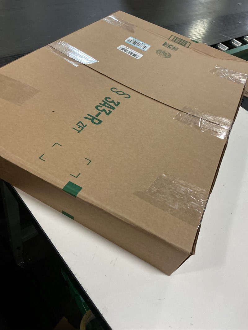 Condition photo showing Good Condition for Leinuosen Acrylic Sticker Display Stand with 24 Curved Pockets, Clear Wall Mount Sticker Organizer for Vendor Business Card Holder Multi Pocket for Big 4'' Stickers Home Office