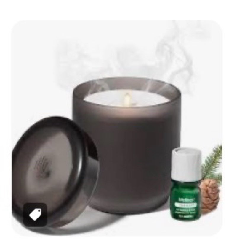 Lifelines Flameless Candle Diffuser - Winter Edition Gift Set - Aromatherapy Essential Oil Diffuser 
