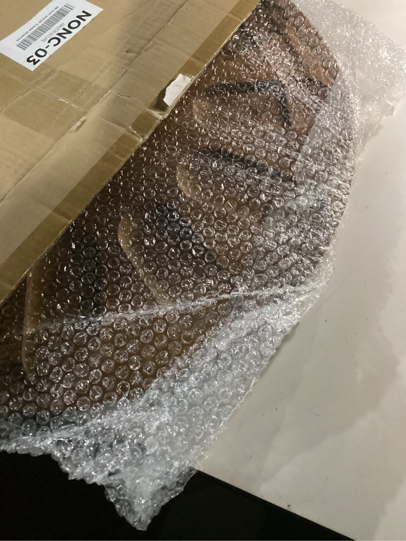 Condition photo showing Good Condition for Wooden Gun Rack Holds 12 Guns Display Storage Holder Indoor Vertical Stand with Soft Padding 2 Adjustable Heights for Living Room Collection Room Warehouse (Walnut Color)