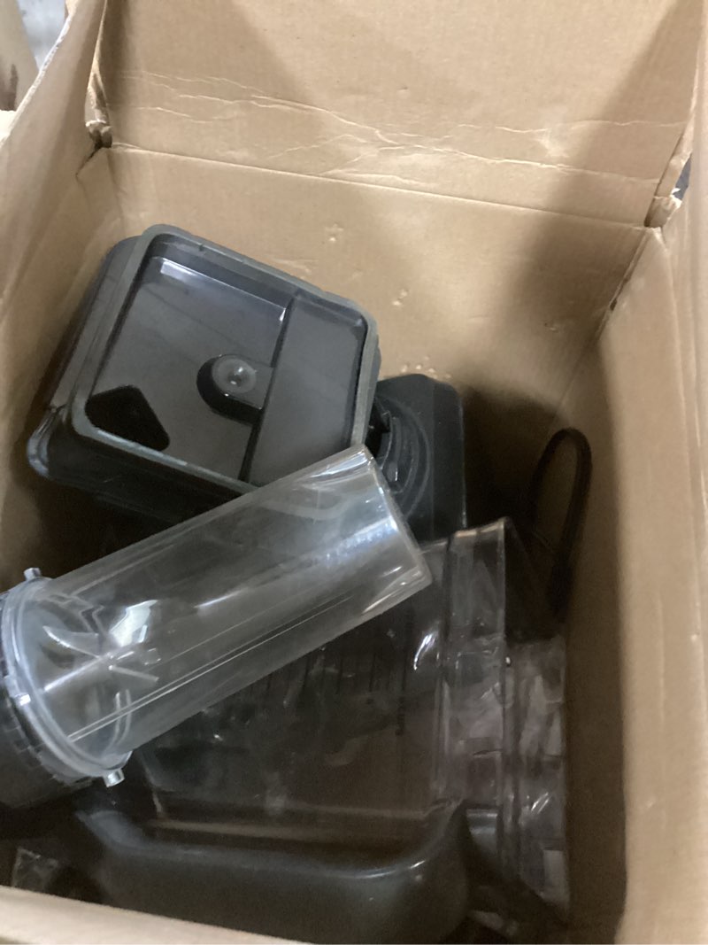 Condition photo showing As Is for Ninja BN751 Professional Plus DUO Blender, 1400 Peak Watts, 3 Auto-IQ Programs for Smoothies, Frozen Drinks & Nutrient Extractions, 72-oz. Total Crushing Pitcher & (2) 24 oz. To-Go Cups, Black 72oz Blender + 24 oz. Cups
