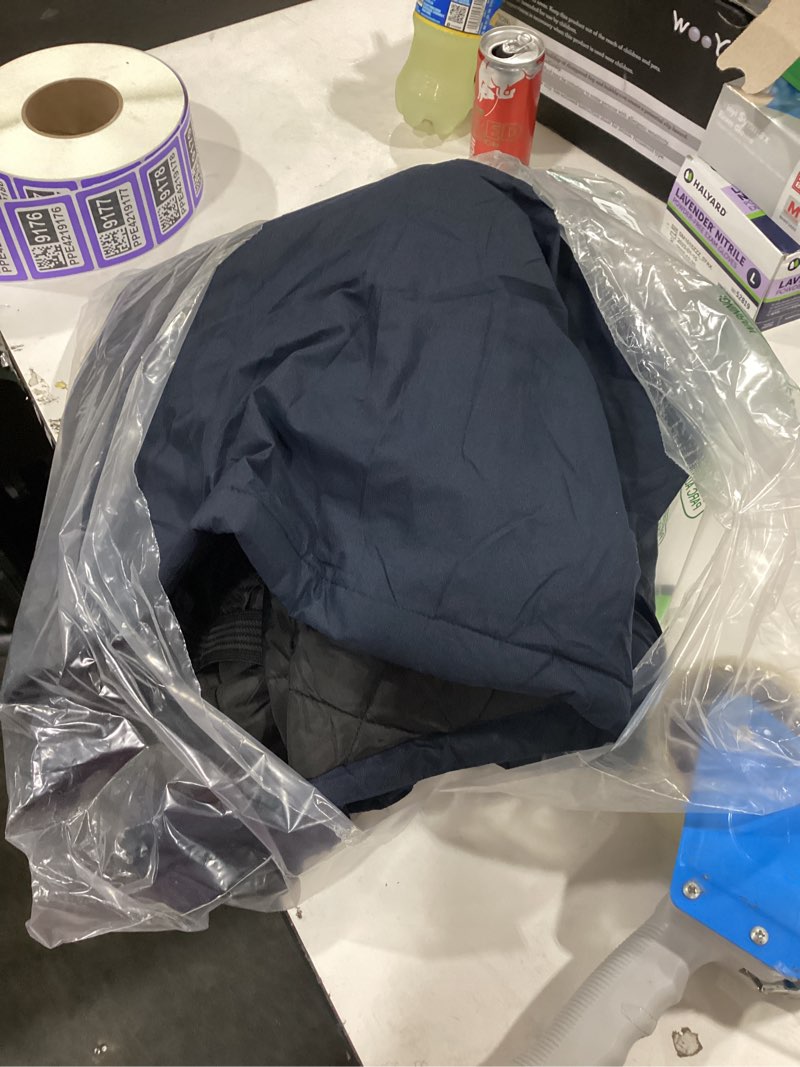 Condition photo showing Good Condition for FREE SOLDIER Men's Waterproof Ski Snow Jacket Fleece Lined Warm Winter Rain Jacket with Hood Fully Taped Seams Large Midnight Navy