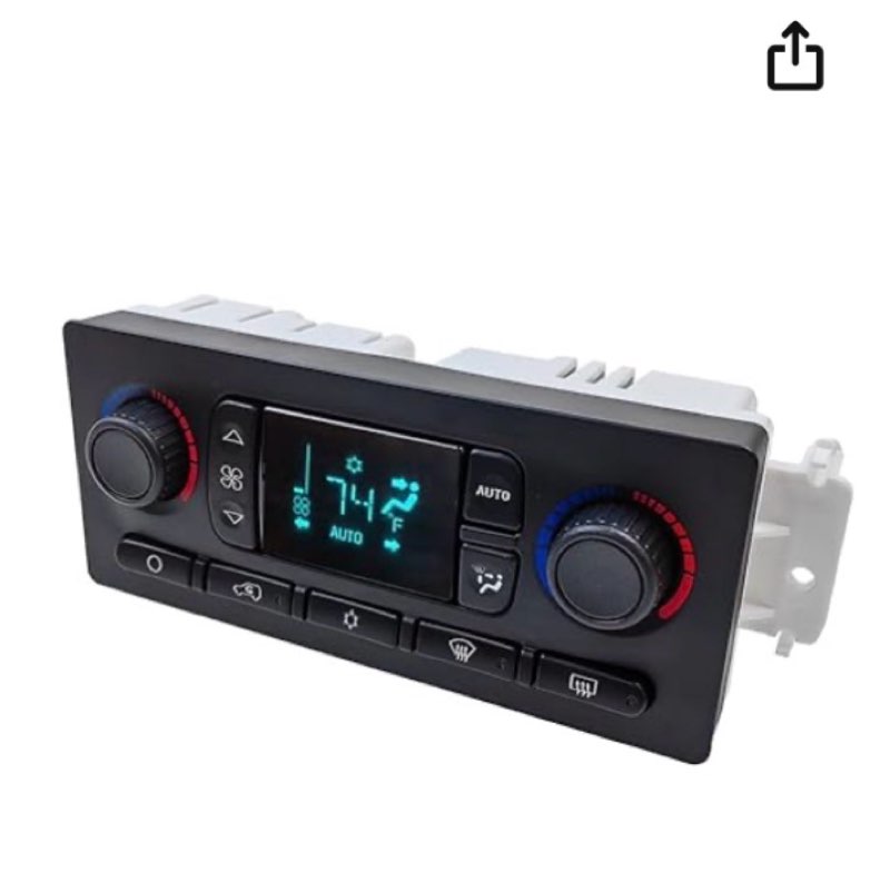 a/c heater climate control module panel switch | fit for chevy silverado suburban tahoe trailblazer 