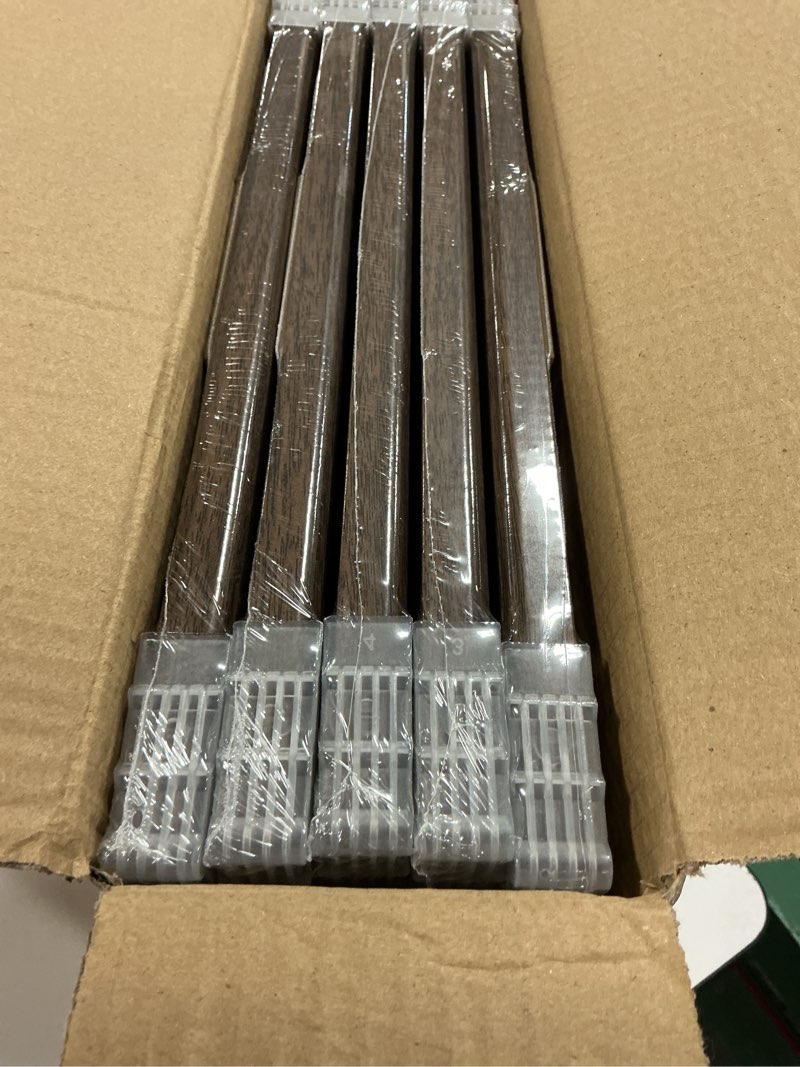 Condition photo showing New/Like New for ktkde 12x12 picture frame set of 5, wooden frames walnut, wall hanging display, best square photo frame studio gallery for photos, posters & art prints