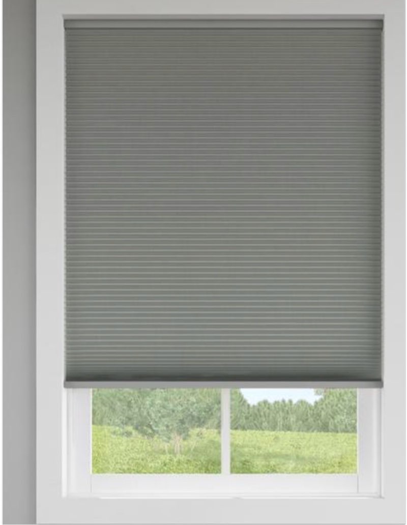 levolor levolor 36x72 graphite bo cellular shade