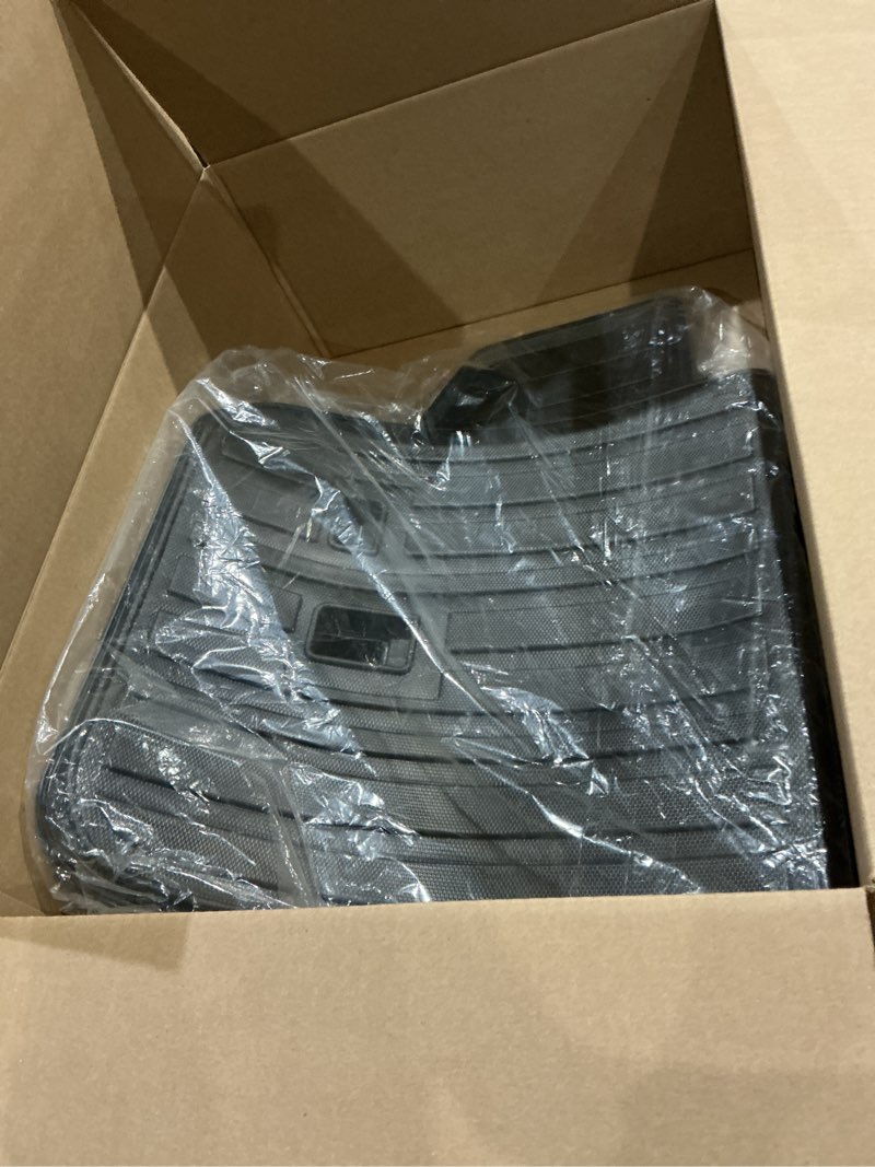 Condition photo showing Good Condition for custom for 2021-2025 2026 kia sorento cargo mats trunk liner with 3rd rear seat backrest mat all weather tpe protection mat sorento 6/7 seat s lx ex sx accessories (for 2021-2026 kia sorento)