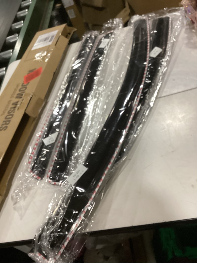 Condition photo showing New/Like New for in-channel window visors rain guards for 2015-2022 chevy colorado crew cab, window vent wind deflectors visors shades for 15-22 gmc canyon crew cab 2015-2022 chevy colorado / gmc canyon crew cab