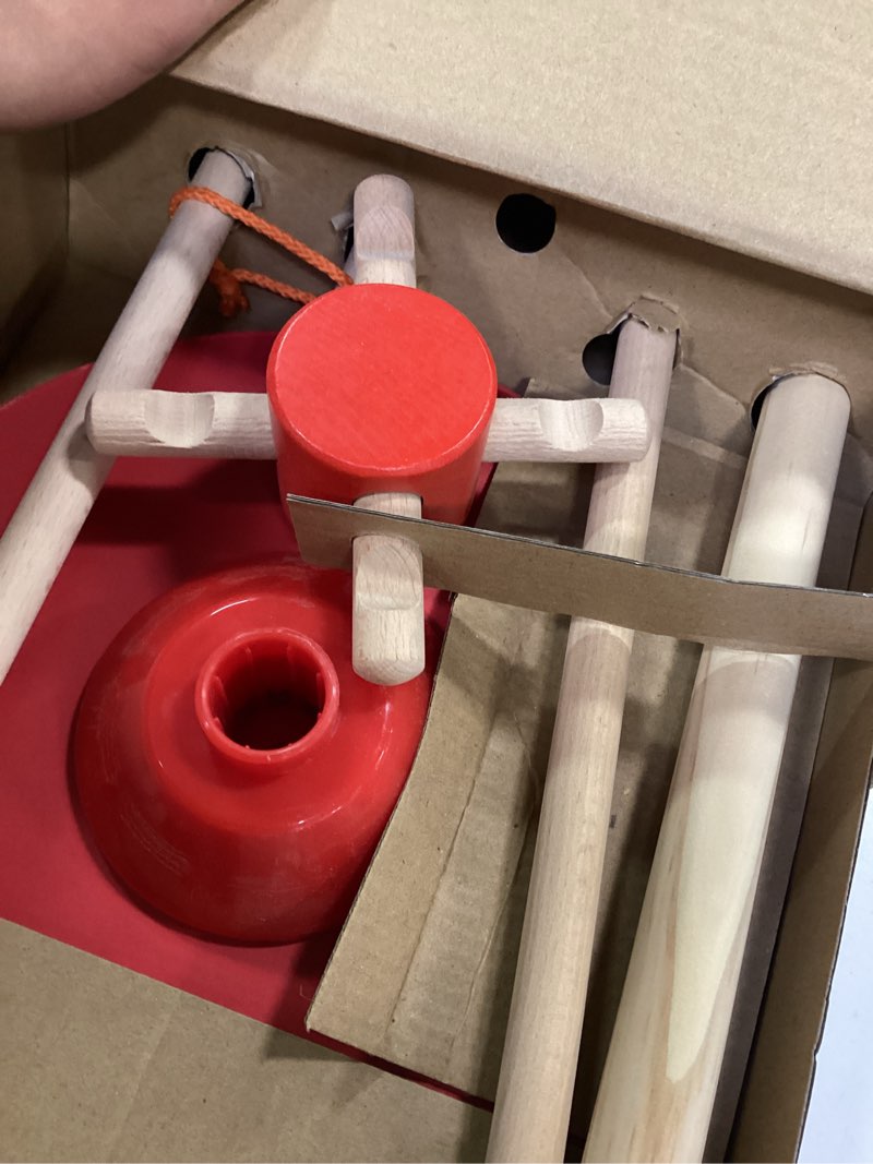 Condition photo showing Good Condition for Melissa & Doug Let's Play House Dust! Sweep! Mop! 6 Piece Pretend Play Set - Toddler Toy Cleaning Set, Pretend Home Cleaning Play Set, Kids Broom And Mop Set For Ages 3+