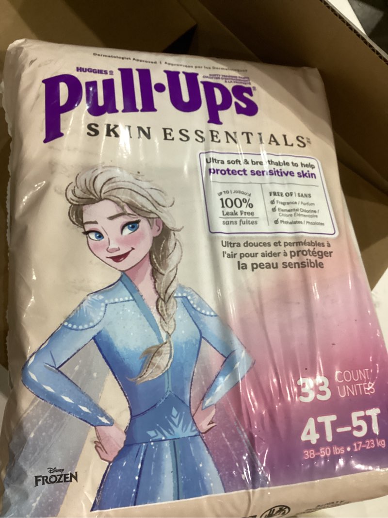 Condition photo showing item condition for Pull-Ups Girls' Skin Essentials Potty Training Pants, Training Underwear, 4T-5T (38-50 lbs), 14 Ct