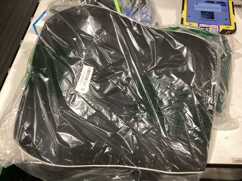 Condition photo showing Good Condition for Similar product not like stock photoEverlasting Comfort Lumbar Support Pillow for Office Chair - Memory Foam Back Cushion for Car Seat - Promotes Better Posture, Back Pain Relief - Ideal Gaming and Desk Chairs Work and Home Essentials A. Black