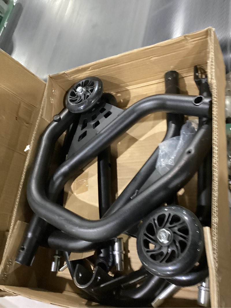 Condition photo showing As Is for motorcycle front wheel triple tree lift stand, 500lbs capacity, with series of pins 1.06?,0.95?,0.79?,0.7?,0.59?,?1.5?tube,lift and install for yamaha, suzuki, ducati, bmw, etc