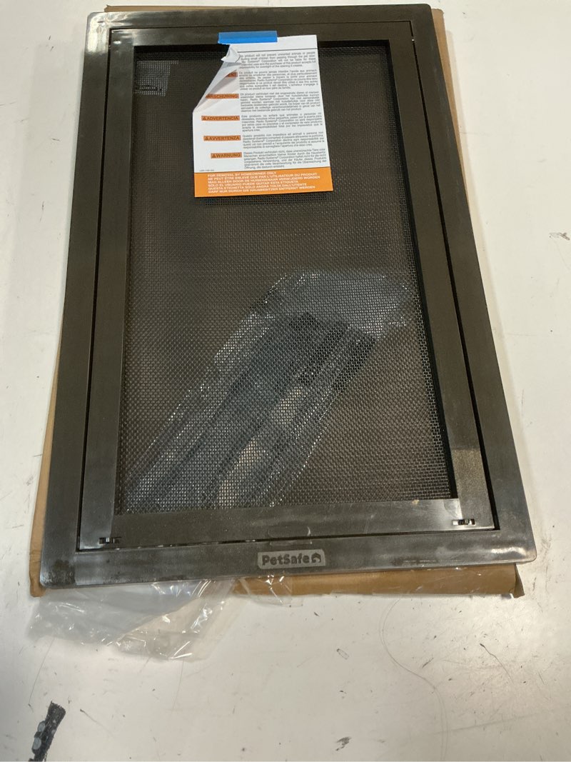Condition photo showing Good Condition for petsafe pet screen door - heavy duty, tear- & puncture-resistant dog & cat mesh flap - storm door compatible - large - for dogs & cats up to 100 lb large (pack of 1)