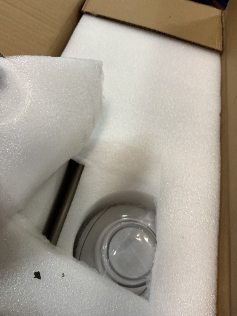 Condition photo showing Good Condition for PHIXART 4 Lights 24" Bathroom Vanity Light Fixtures, Brushed Nickel Traditional Classic Vanity Light with Clear Glass, Bathroom Lighting Fixtures Over Mirror Nickel 4Lights