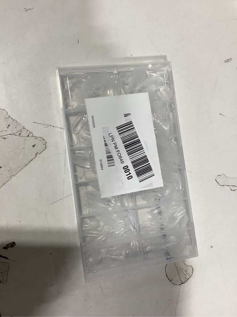 Condition photo showing New/Like New for Similar product Beetles Extra Short Almond Nail Tips, 12 Sizes 288 PCS Pre-Shaped Clear Full Cover Etch Gel Nail Tips Clear Acrylic Press on Nails Extension for Girls Women Nail Art Design, Nail Glue Needed 1-1-Almond Extra Short 288pcs (Etch X Nail Tips)