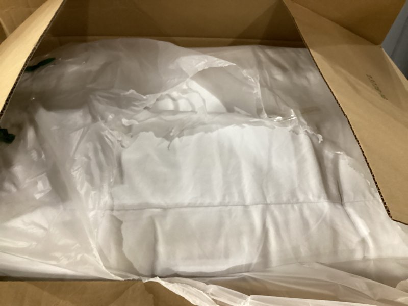 Condition photo showing As Is for ACCURATEX Pillows King Size Set of 2, Hybrid Shredded Memory Foam Pillow[Adjustable Loft], Fluffy Down Alternative Fill Removable Cotton Cover, Firm Supportive Pillow for Side Back Sleepers White King (Pack of 2)