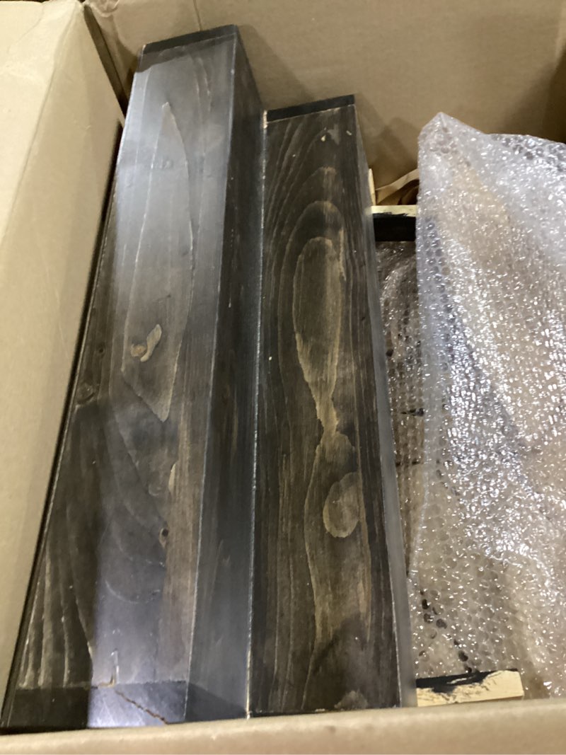 Condition photo showing Good Condition for wall bookshelf 23,62 in - natural grey 
