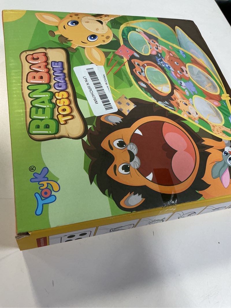 Condition photo showing Good Condition for Animal Bean Bag Toss Game Toy Outdoor Toss Game, Family Party Party Supplies for Kids, Gift for Boys Birthday or Christmas for Toddlers Ages 3 4 5 6 Year Old