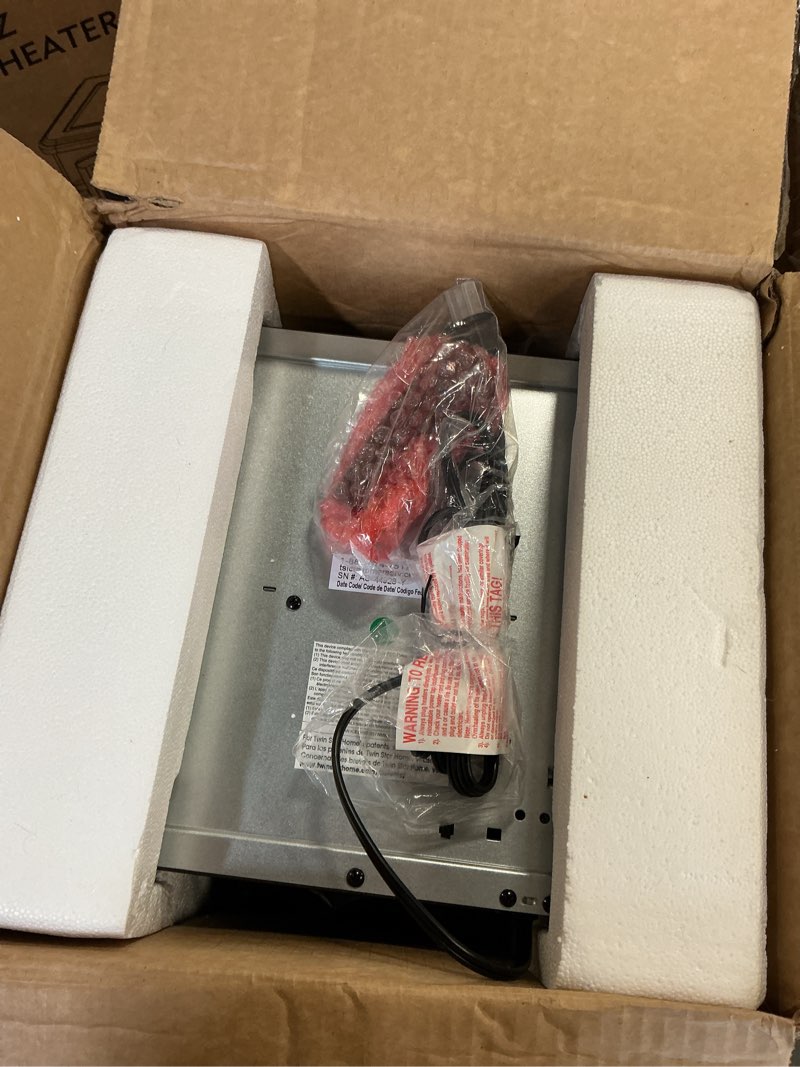 Condition photo showing Good Condition for duraflame Infrared Quartz Electric Lantern Heater - Gun Metal Gray
