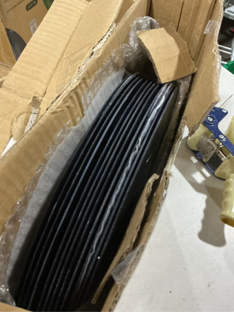 Condition photo showing Good Condition for navy blue chargers for dinner plates with beaded rims, set of 12 plastic bulk wedding charger plates for thanksgiving, christmas, holiday party table setting. 12 blue-12