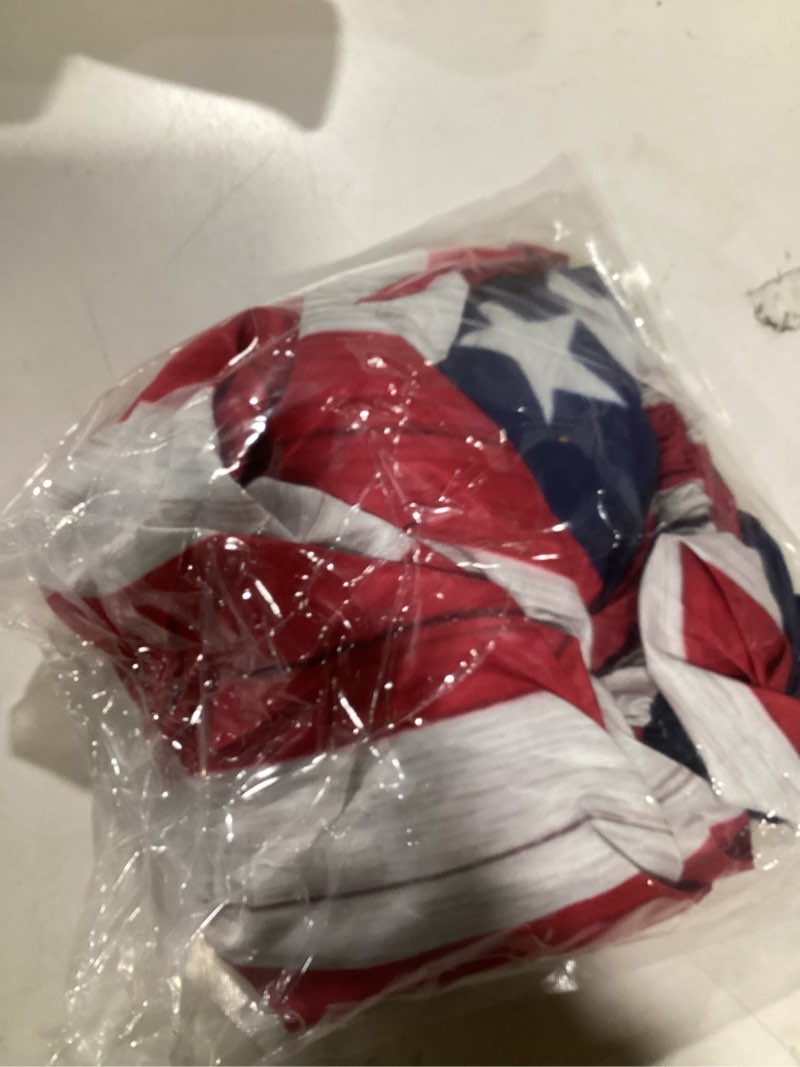 Condition photo showing Good Condition for round table cover for round tables 36"-70", fitted tablecloth with elastic for indoor outdoor party holiday, 44inch, flag a-flag 44" (round)