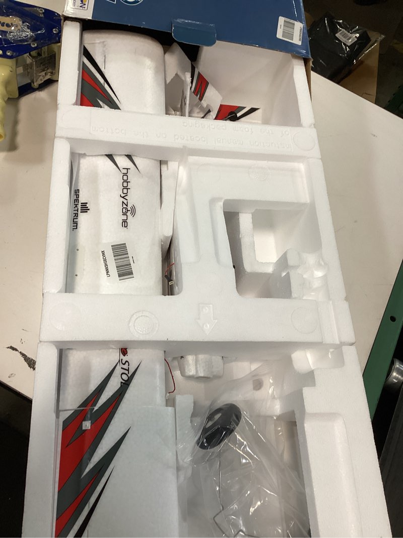 Condition photo showing As Is for HobbyZone RC Airplane Apprentice STOL S 700 BNF Basic Transmitter Battery and Charger Not Included with AS3X/SAFE Technology HBZ6150