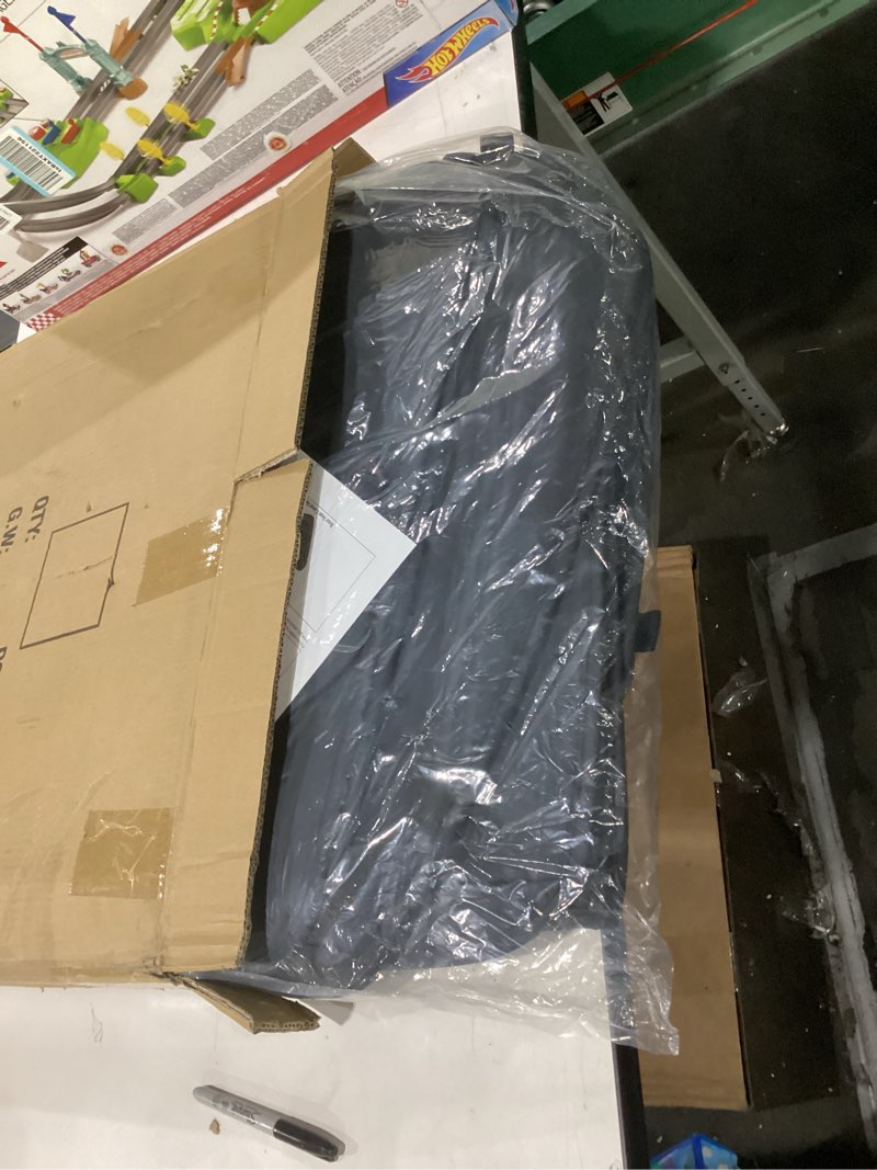 Condition photo showing New/Like New for Huidasource Leather Back Row Seat Covers, Waterproof Rear Split Bench Car Seat Covers, Vehicle Seat Cushion Cover Protector Universal Fit for Most Cars Sedan SUV Pickup Truck(Back Row/Black&Red) Rear/Black&Red Rear Seat Cover