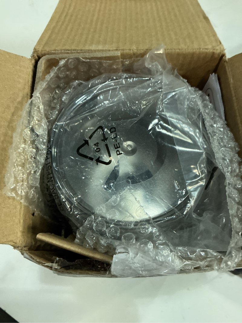 Condition photo showing New/Like New for Hamilton Beach Custom Grind Electric Coffee Grinder for 4-14 Cups, One-Press Hand-Free Operation with Auto Shutoff, Removable Grinding Bowl For Easy Pour and Clean, Stainless Steel (80406)