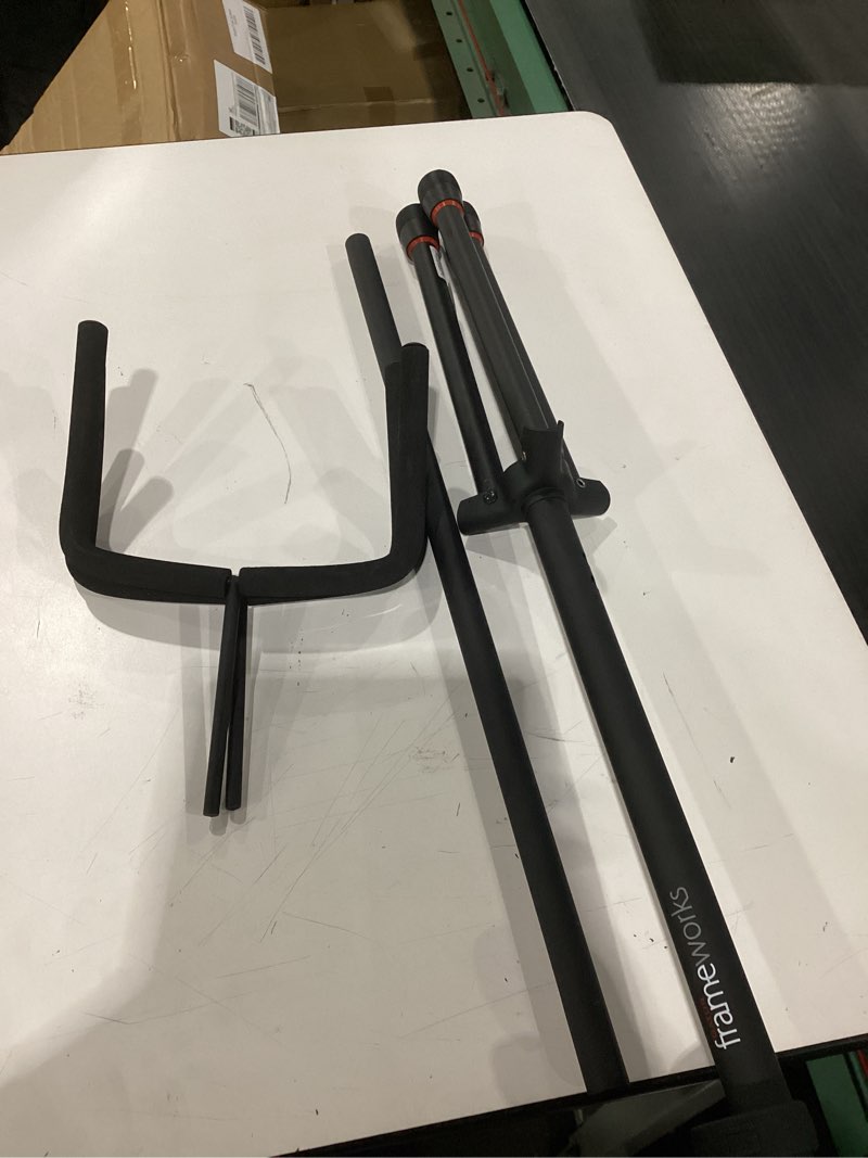 Condition photo showing As Is for Missing parts Gator Frameworks - Double Guitar Stand