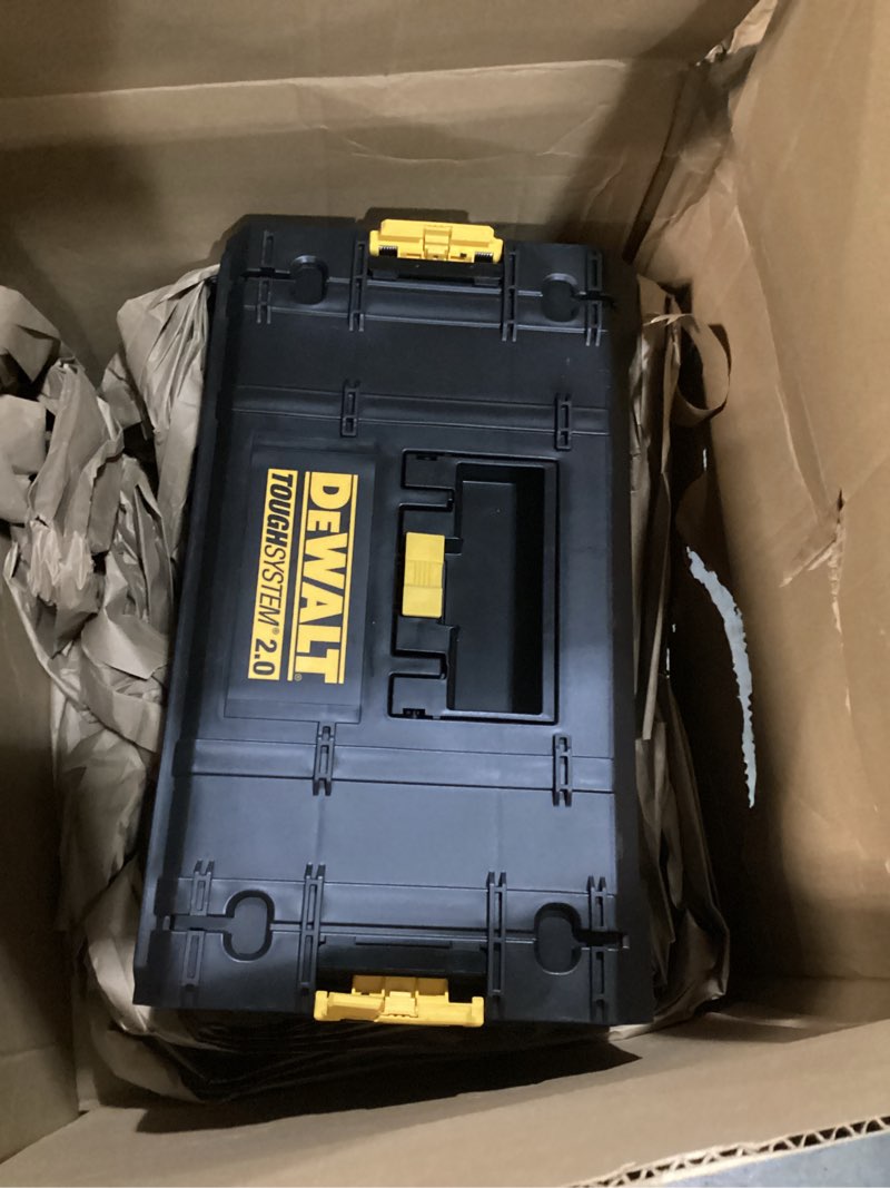 Condition photo showing Good Condition for DEWALT TOUGHSYSTEM 2.0 Tool Organizer and Storage 3 Drawer Unit (DWST08330) Multi
